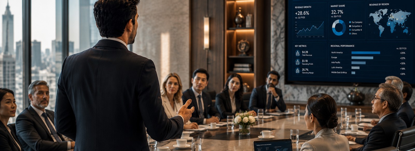 Executive Presence: presenting to a boardroom